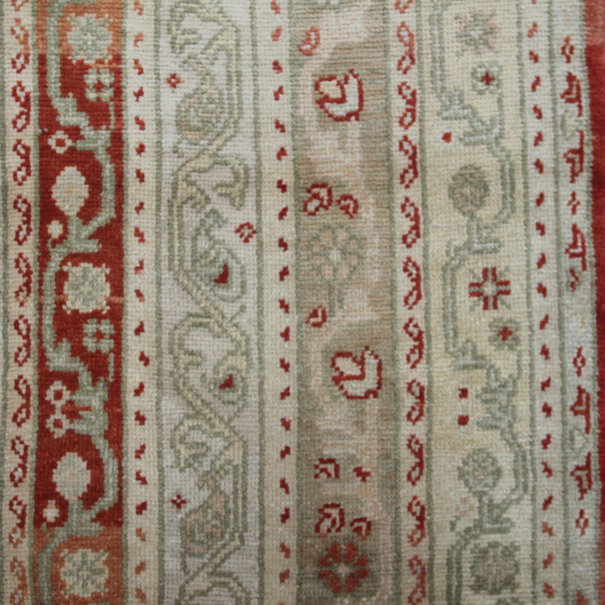 Curated Vintage Handmade Rug - 2x14 ft | Wool Tribal Turkish Carpet for Hallway
