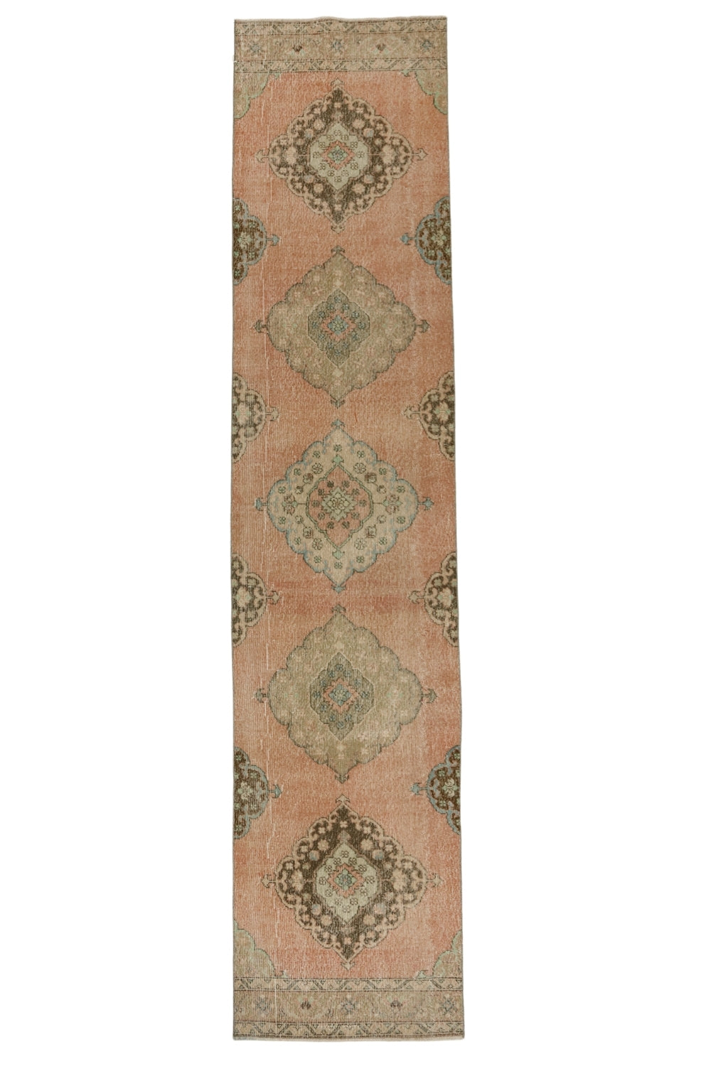 Pembe El Dokuma Vintage Yolluk / Mutki 84 x 386 cm