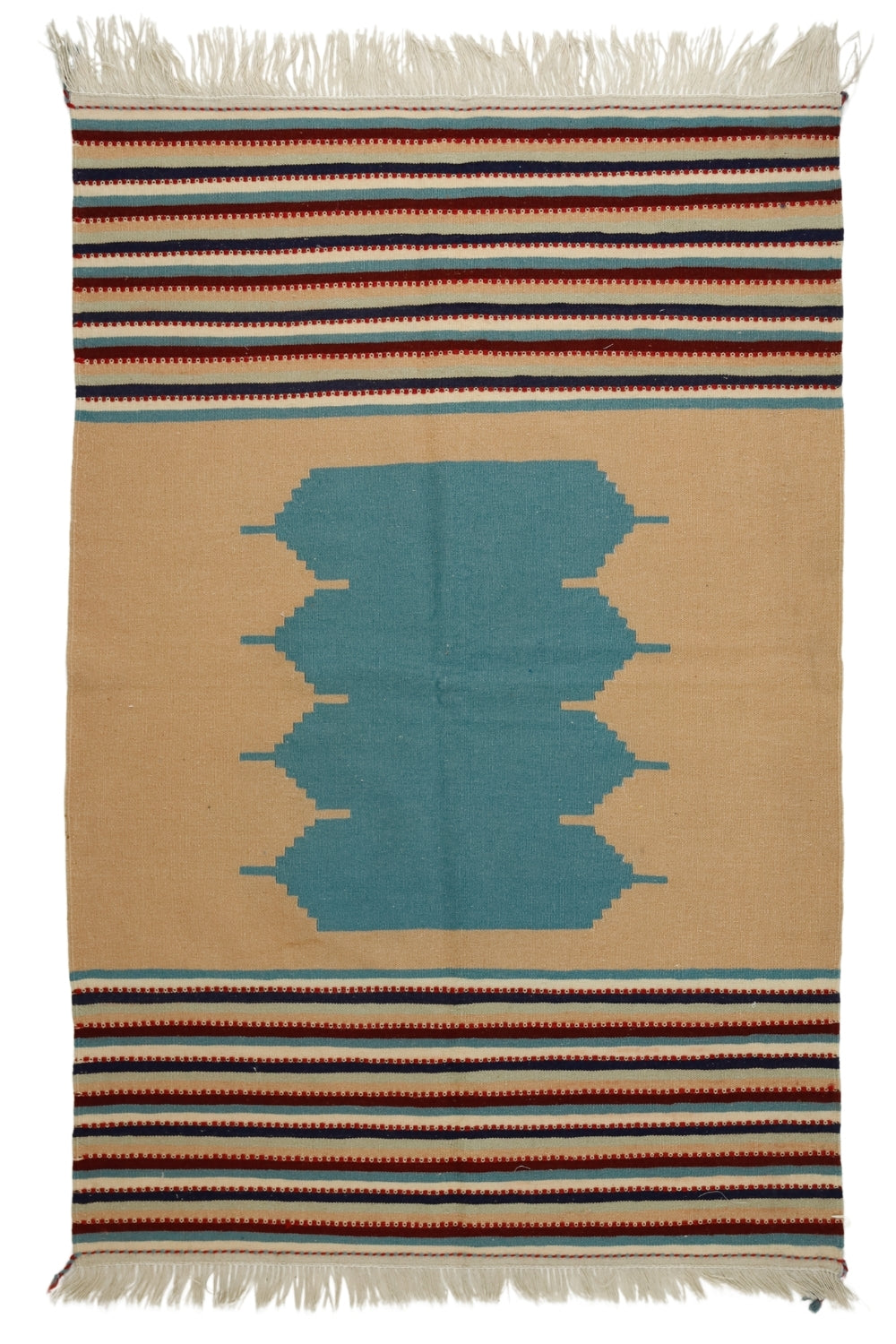 Yün El Dokuma Antika Kilim / Balli 122 x 182 cm