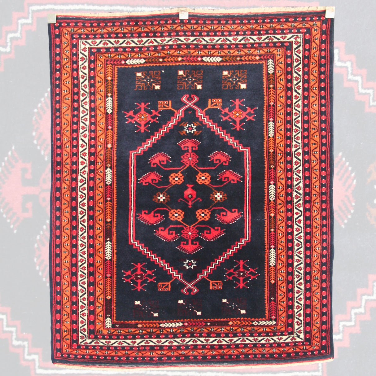 Curated Antique Anatolian Rug - 3x4 ft | Handmade Turkish Accent Carpet