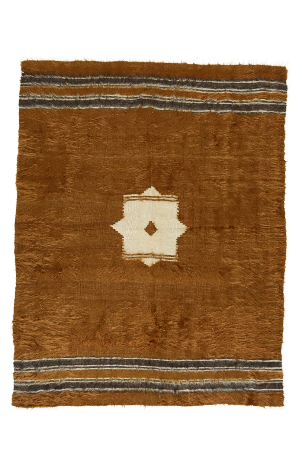 Kahverengi El Dokuma Antika Kilim / Dut 143 x 182 cm