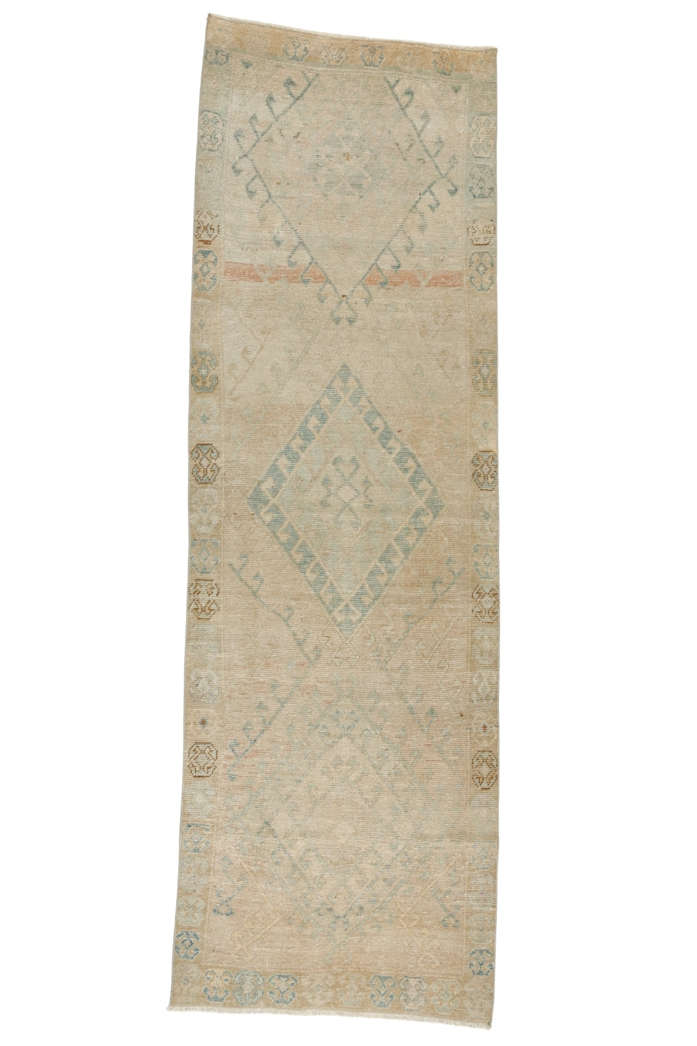 Pastel El Dokuma Antika Yolluk / Mesudiye 90 x 303 cm