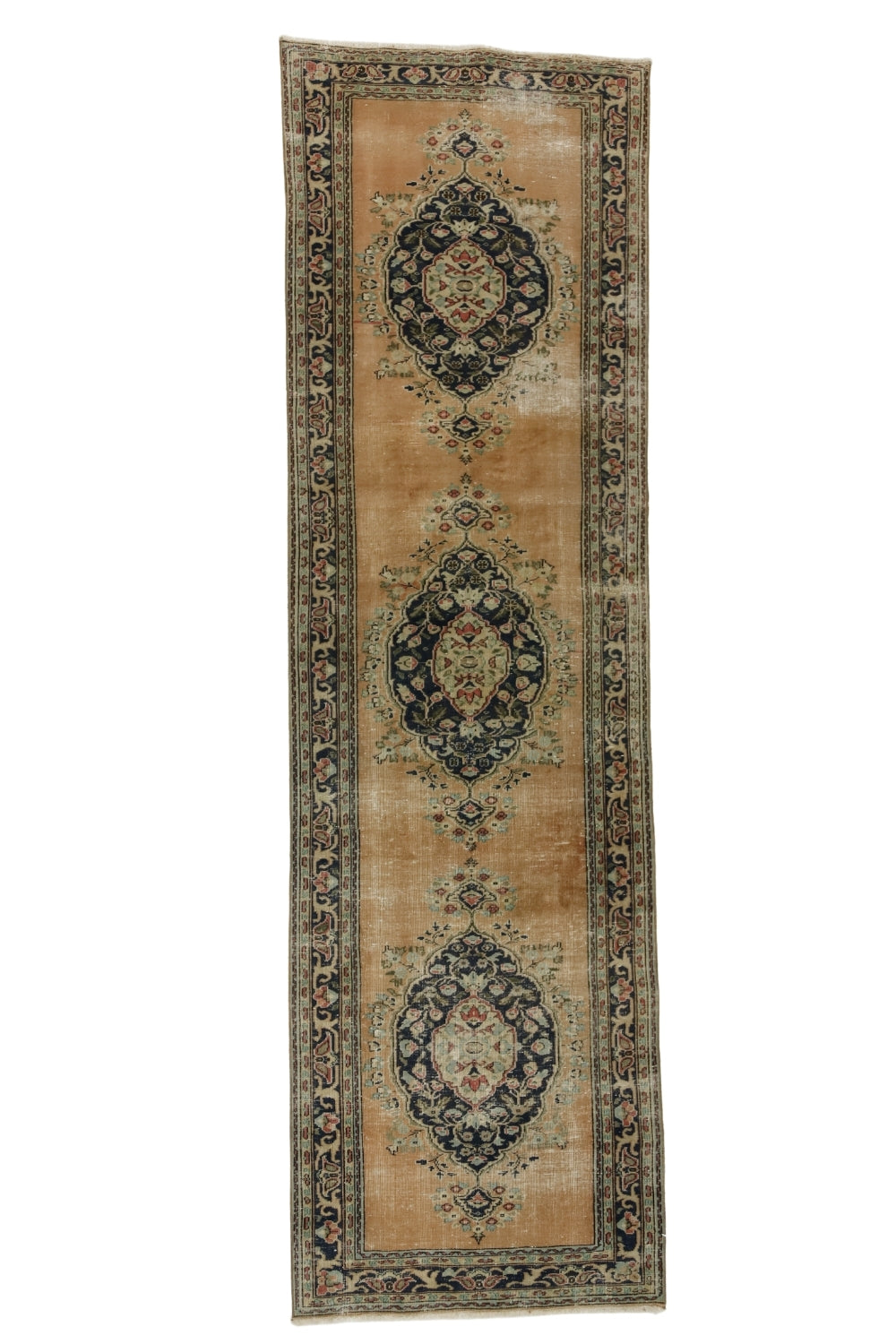 Yün El Dokuma Antika Yolluk / Hanak 90 x 308 cm