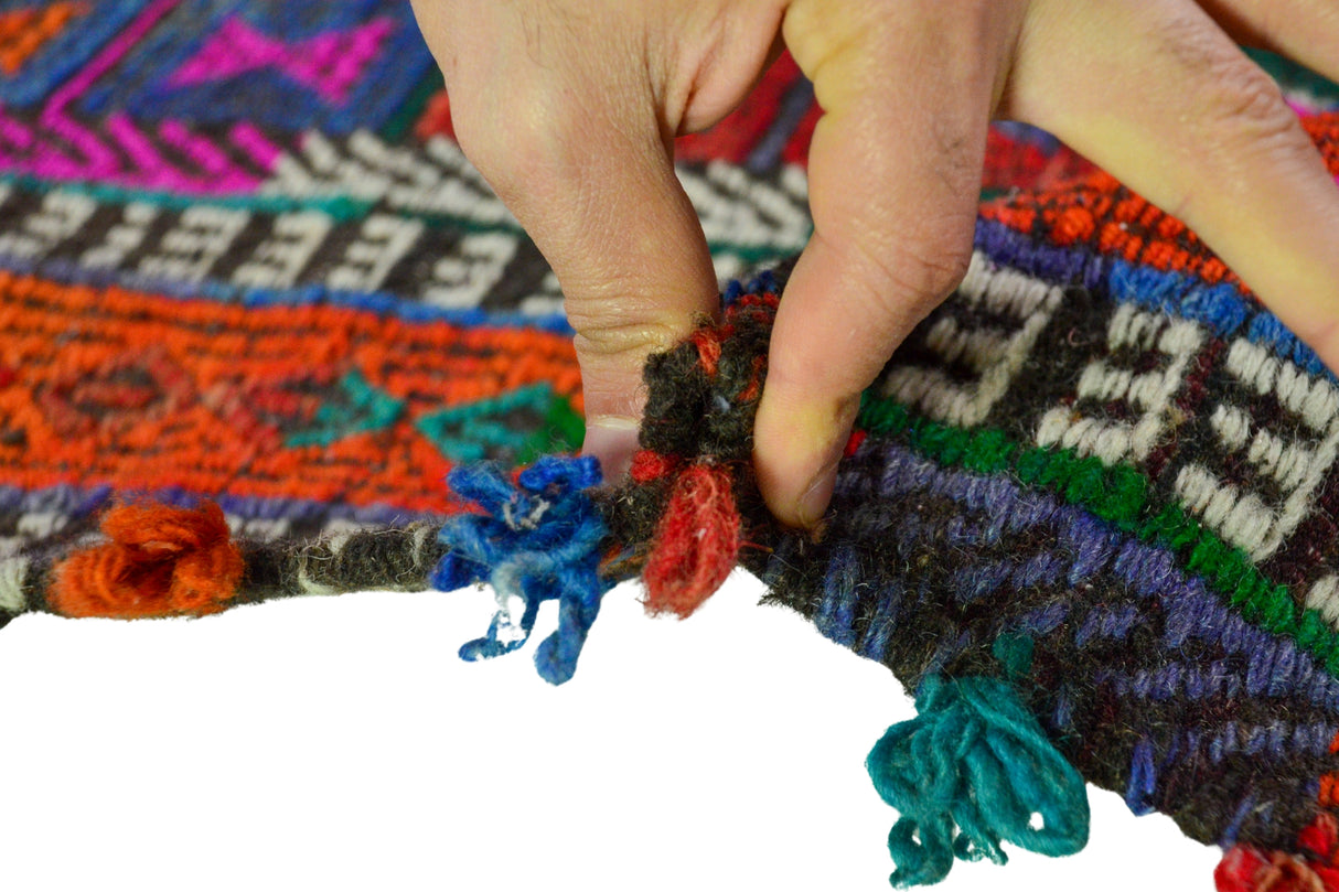 Vintage El Dokuma Yün Kilim / Yeroluk 190 x 320 cm