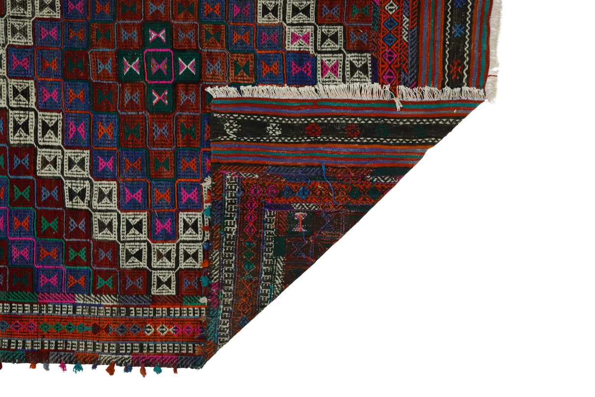 Vintage El Dokuma Yün Kilim / Yeroluk 190 x 320 cm
