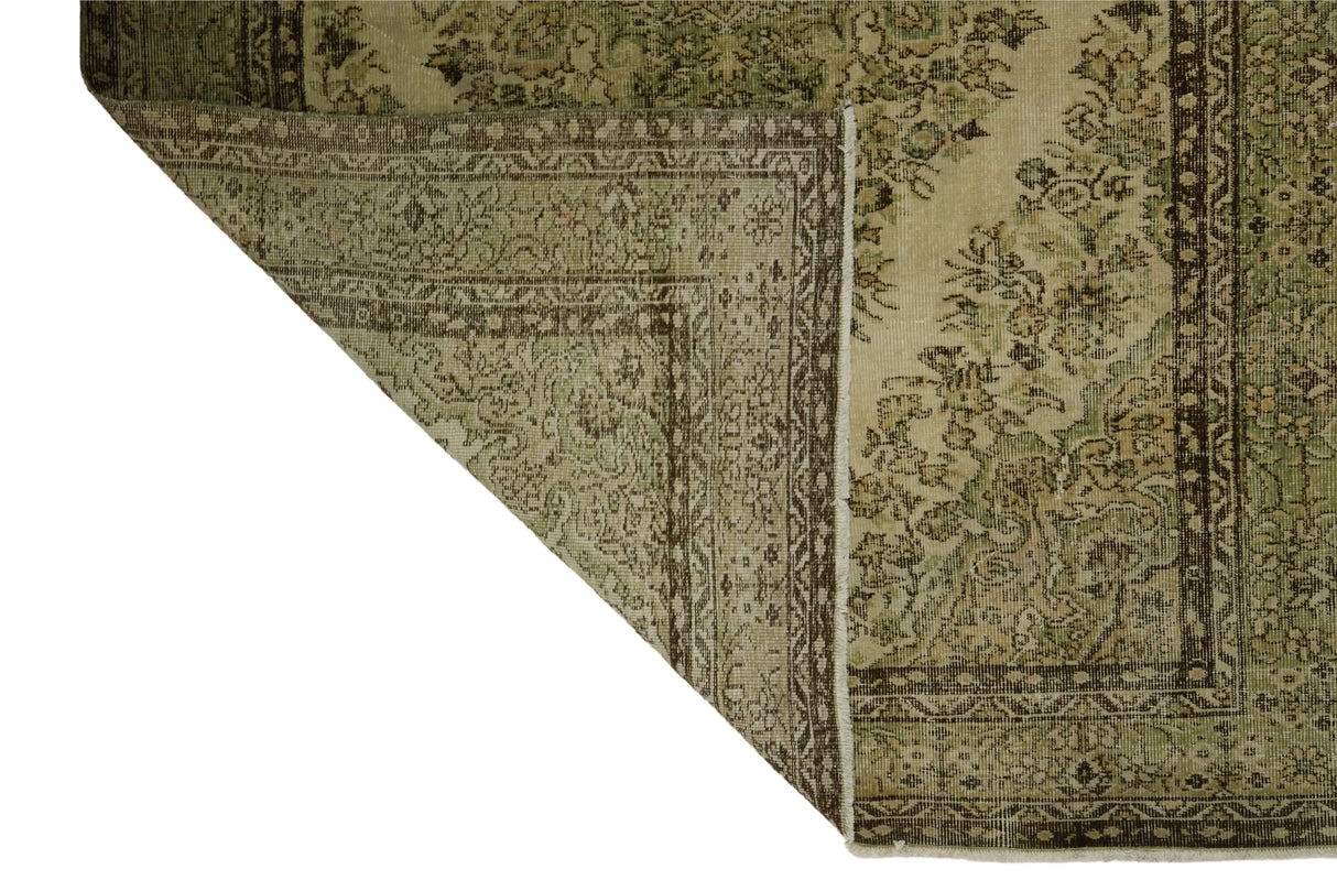 Atabey / 5x9 Oriental Wool Area Rug Back Side