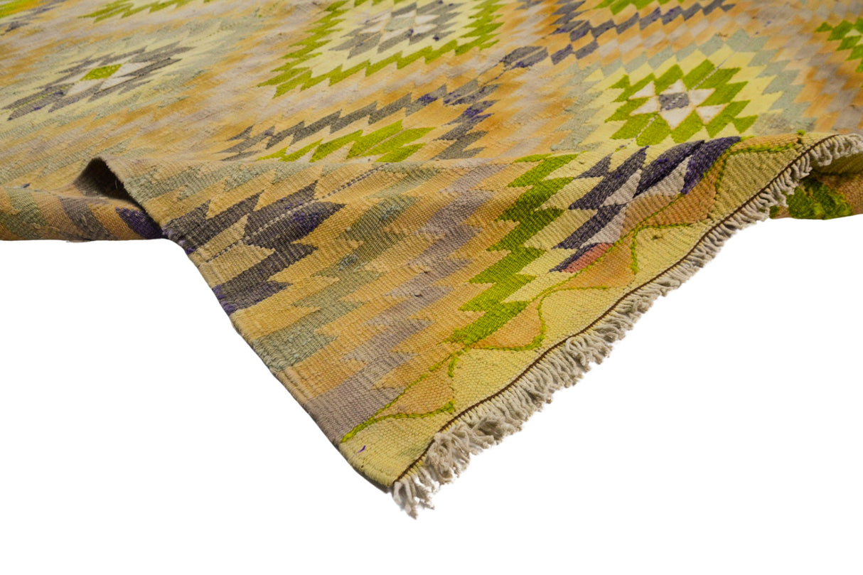 Avdul / 4x8 Muted Vintage Handmade Area Rug Texture