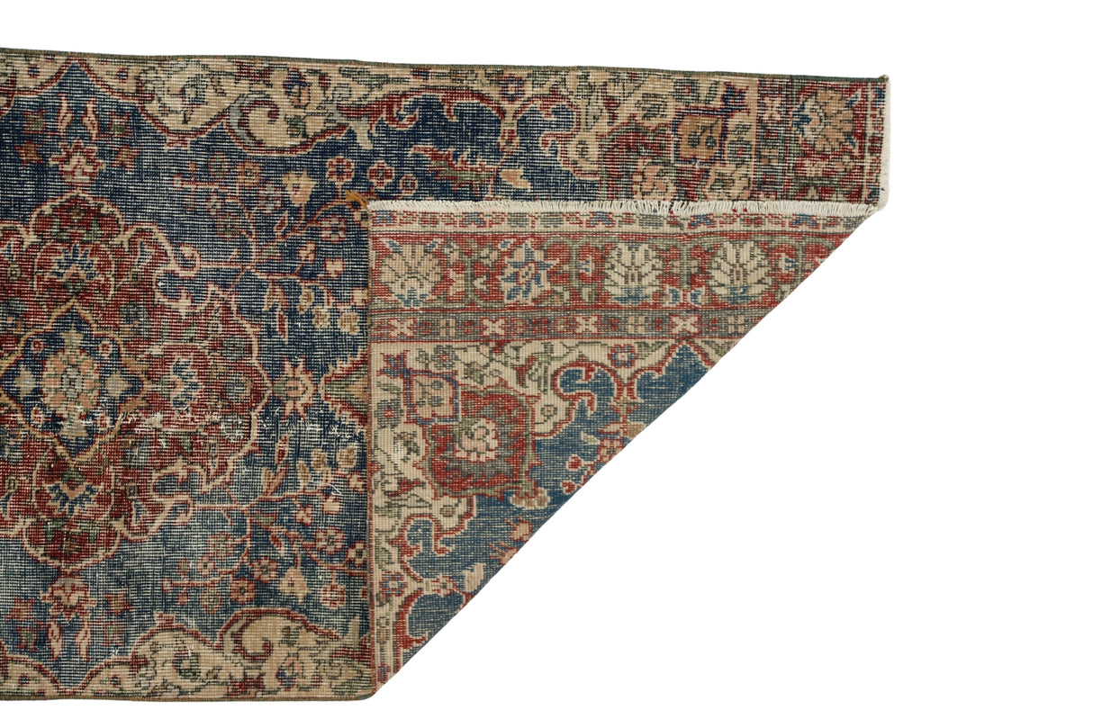 Bozcatepe / 2x6 Vintage Rustic Rug Runner Back Side