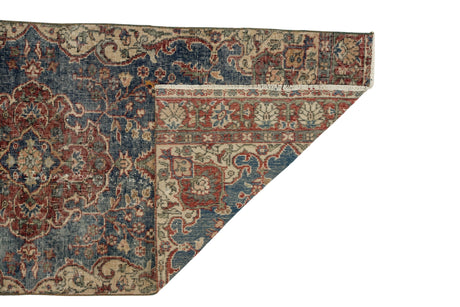 Bozcatepe / 2x6 Vintage Rustic Rug Runner Back Side