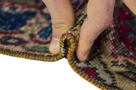 Bozcatepe / 2x6 Vintage Rustic Rug Runner Thickness