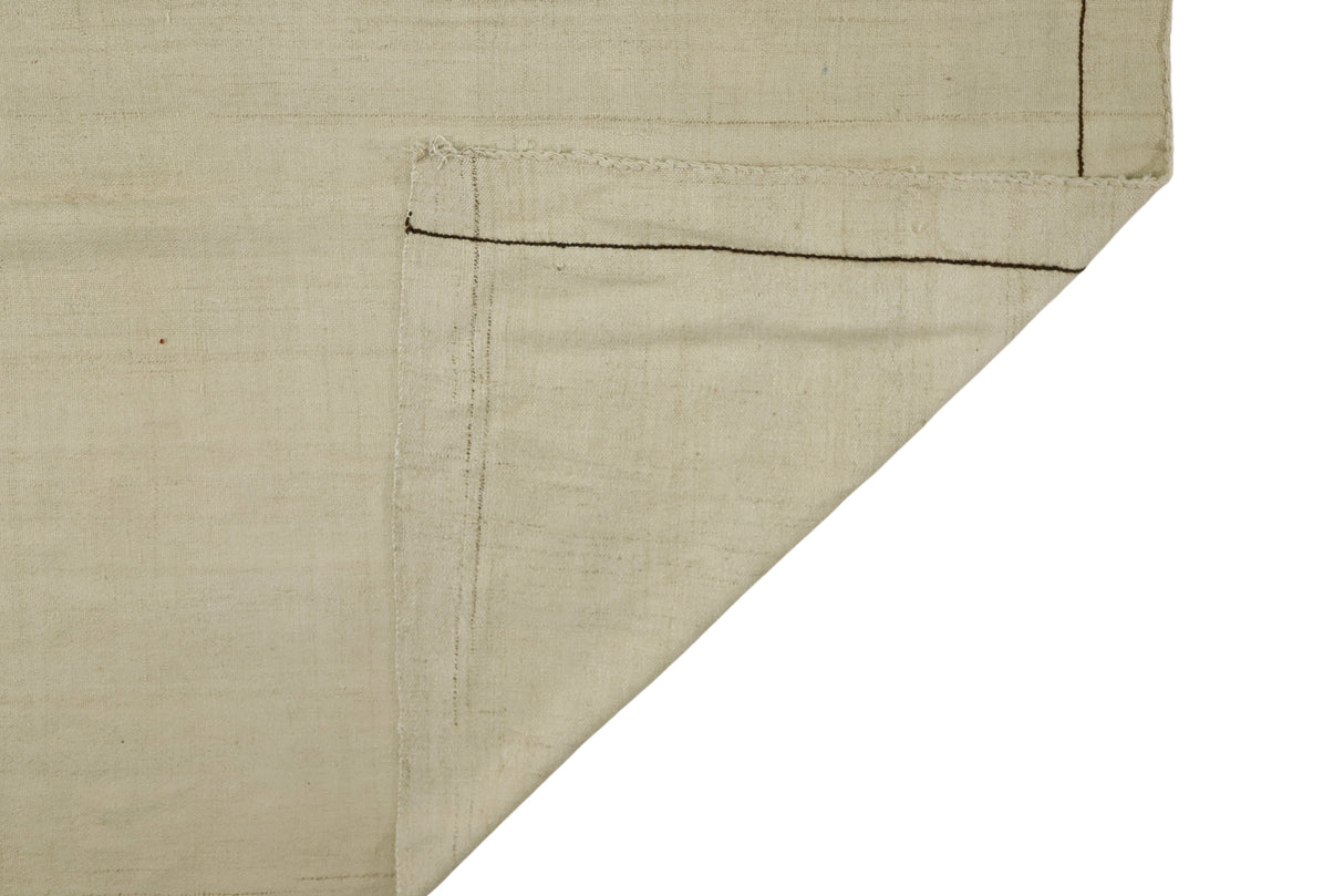 Derbent / 6x11 Beige Vintage Oriental Kilim Back Side