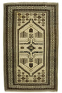 Dursunbey / 5x8 Neutral Vintage Oriental Rug Front Side