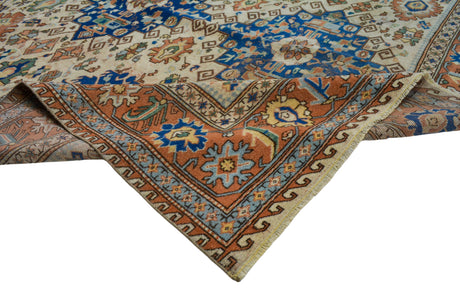 Karesi / 6x10 Oriental Vintage Boho Rug Texture