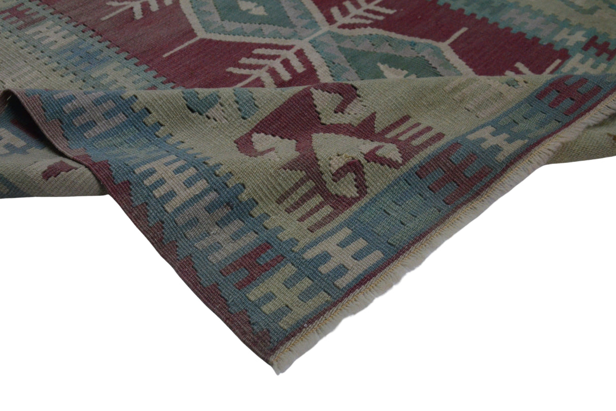 Mende / 3x5 Muted Vintage Tribal Kilim Texture
