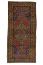 Sorkun / 4x10 Vintage Muted Oriental Carpet Front Side