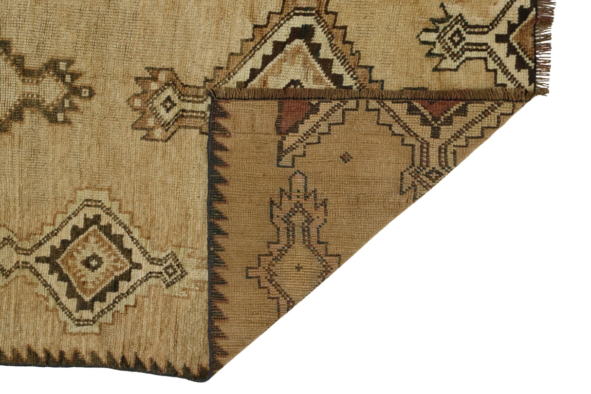 Soylu / 4x5 Pastel Vintage Wool Carpet Back Side