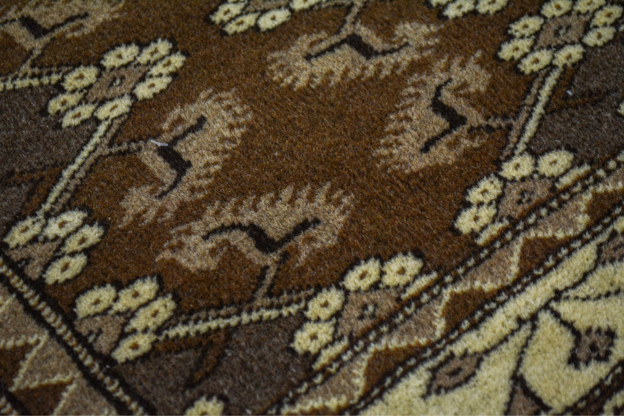 Vintage El Dokuma Rustik Halı / Susurluk 190 x 277 cm