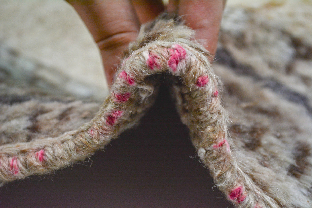 Yunak / 4x11 Vintage Pastel Hallway Rug Runner Thickness