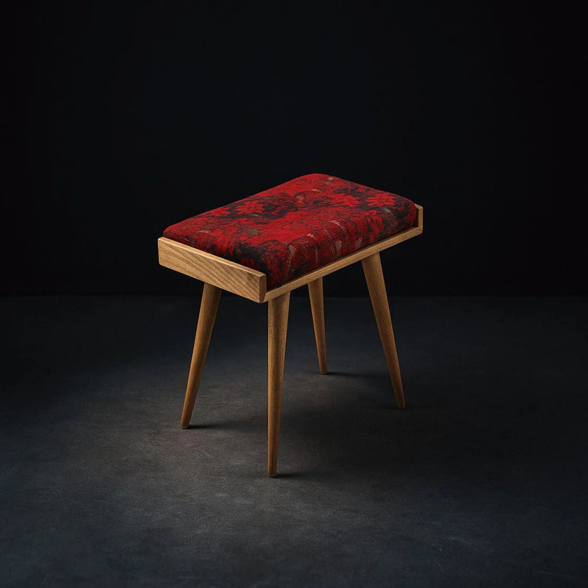 Walnut Ottoman Bench | Design Ruby