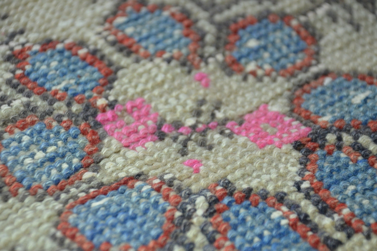 Kırmızı El Dokuma Vintage Halı / Konak 103 x 209 cm