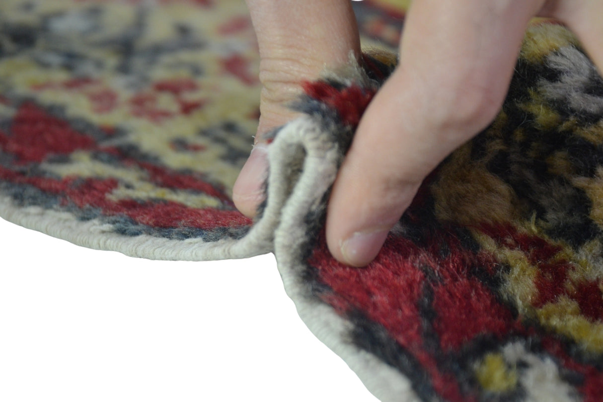 Yün El Dokuma Vintage Halı / Girik 75 x 142 cm