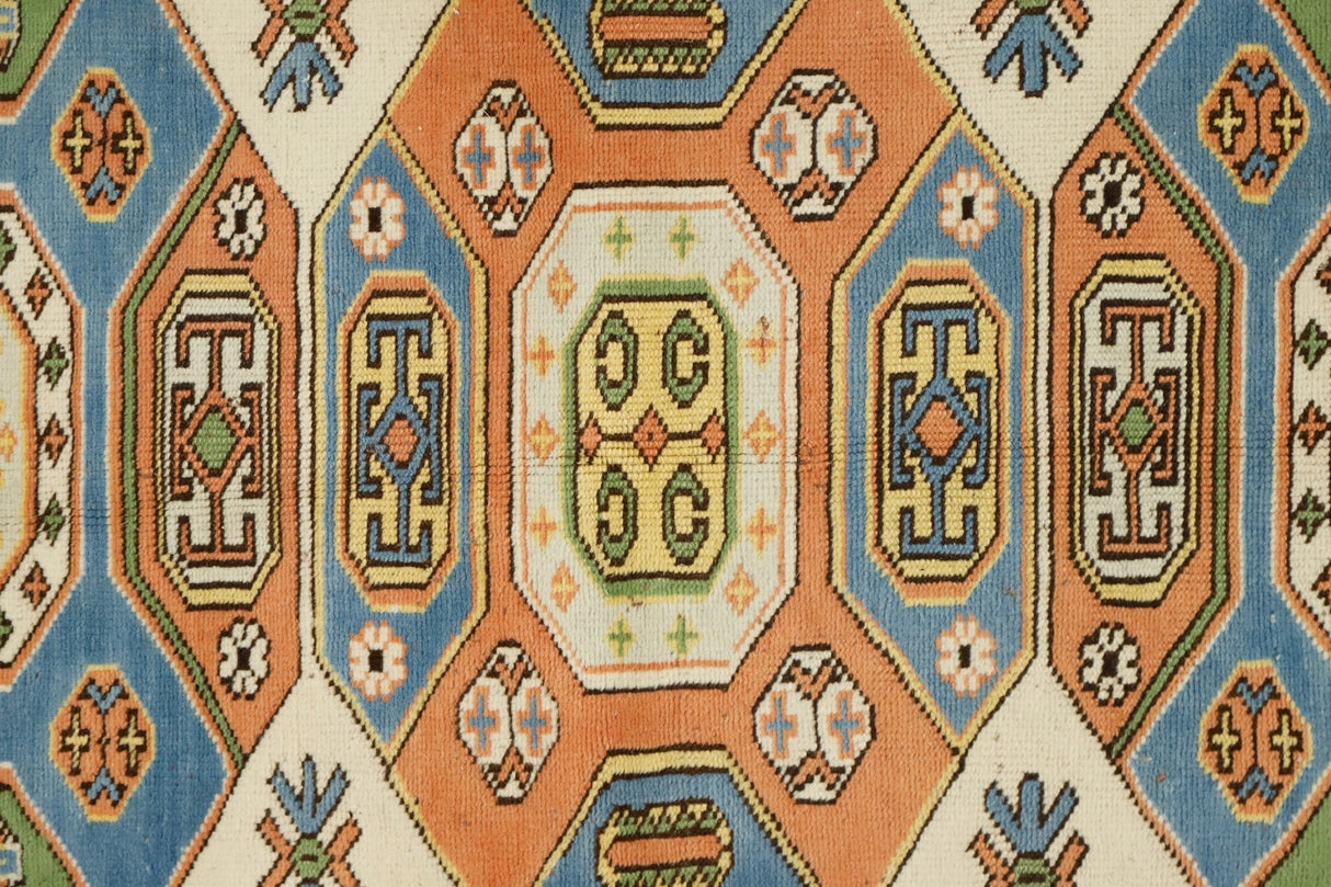 Rustik El Dokuma Antika Halı / Mestan 126 x 180 cm