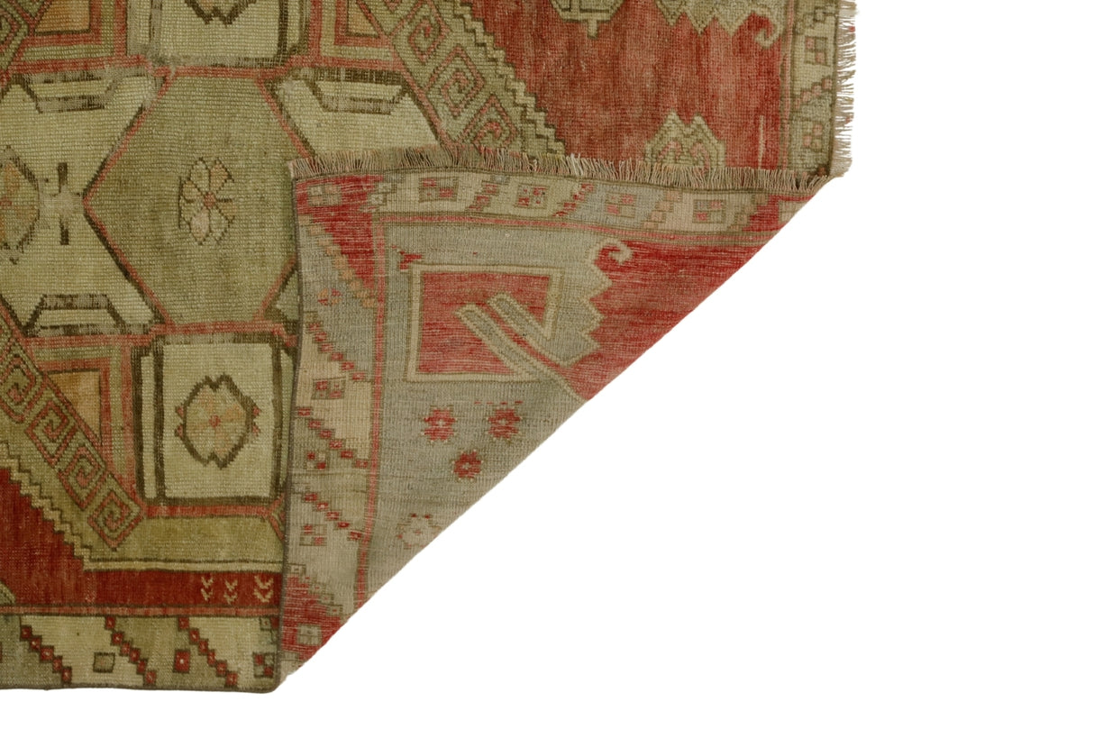 Pastel Kırmızı Antika Yolluk / Eflani 119 x 282 cm