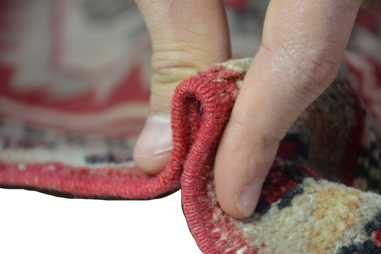 Yün El Dokuma Antika Halı / Hilvan 57 x 96 cm