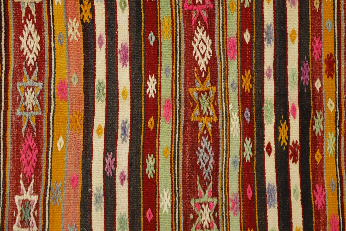 Vintage El Dokuma Antika Kilim / Konuklu 150 x 232 cm