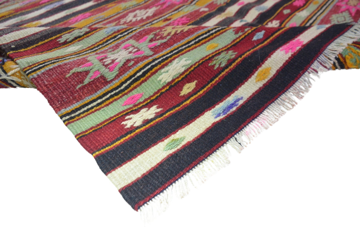 Vintage El Dokuma Antika Kilim / Konuklu 150 x 232 cm