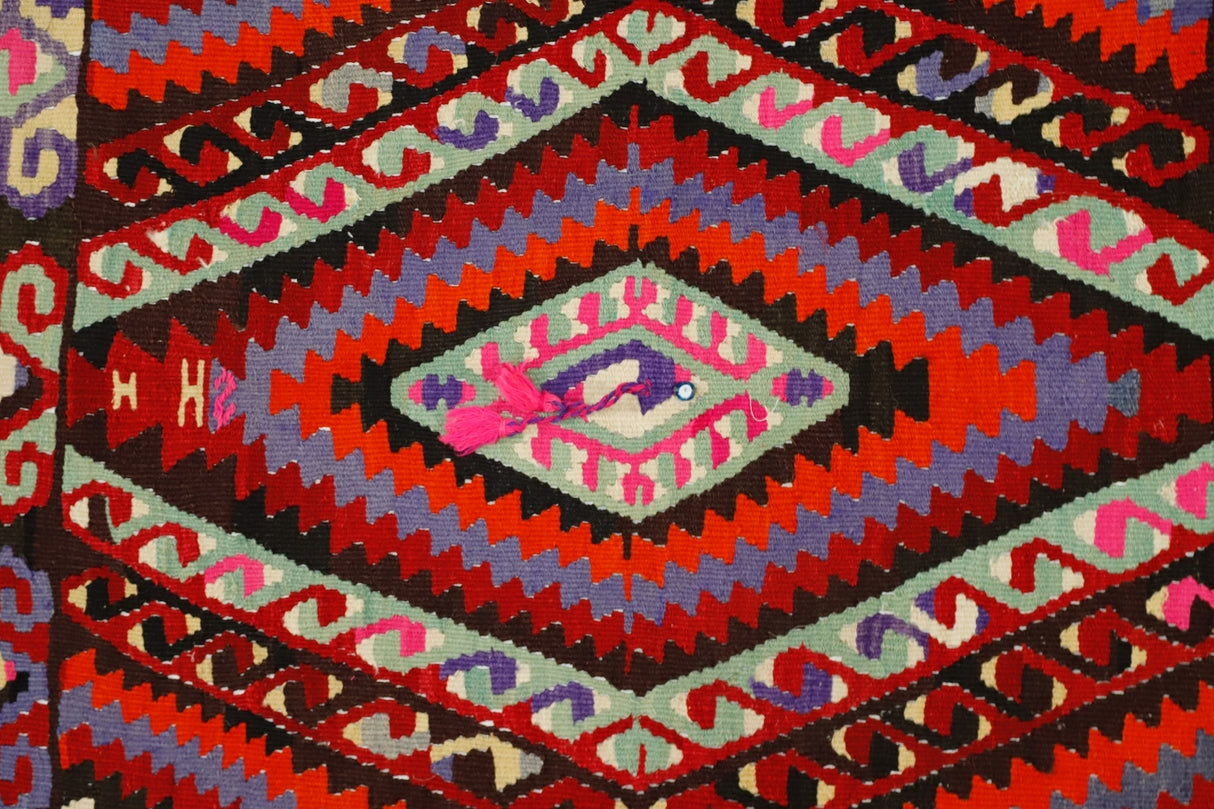 Yün El Dokuma Antika Kilim / Gedikli 126 x 176 cm