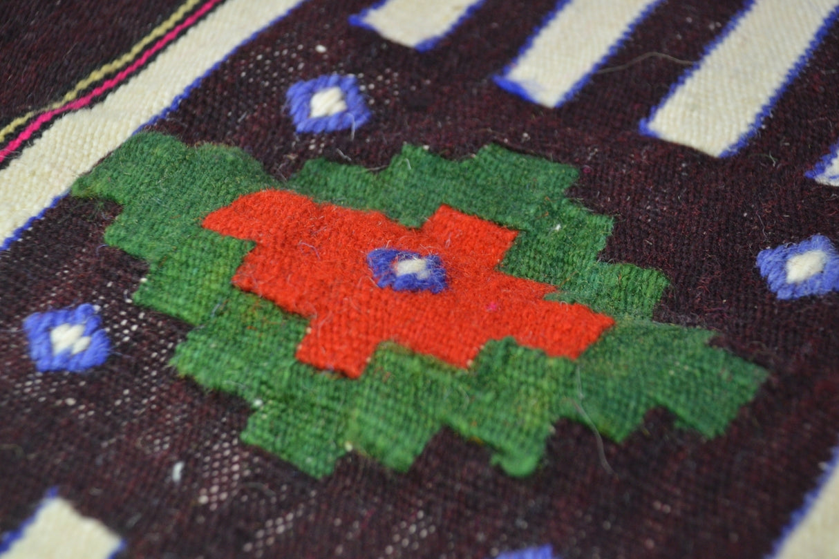 Yün El Dokuma Antika Kilim / Doluca 142 x 254 cm