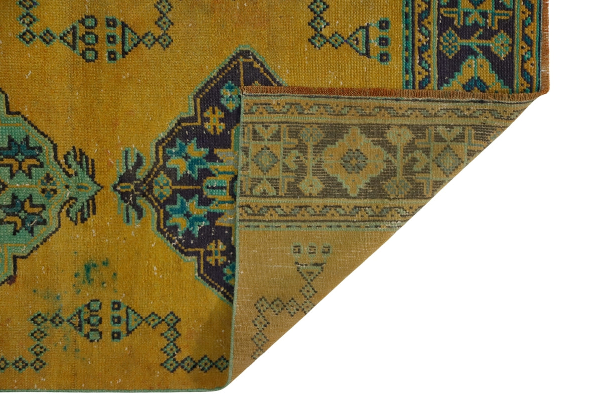 Yün El Dokuma Antika Yolluk / Serik 91 x 358 cm