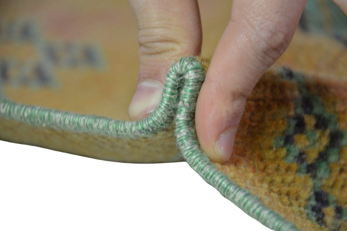 Yün El Dokuma Antika Yolluk / Serik 91 x 358 cm