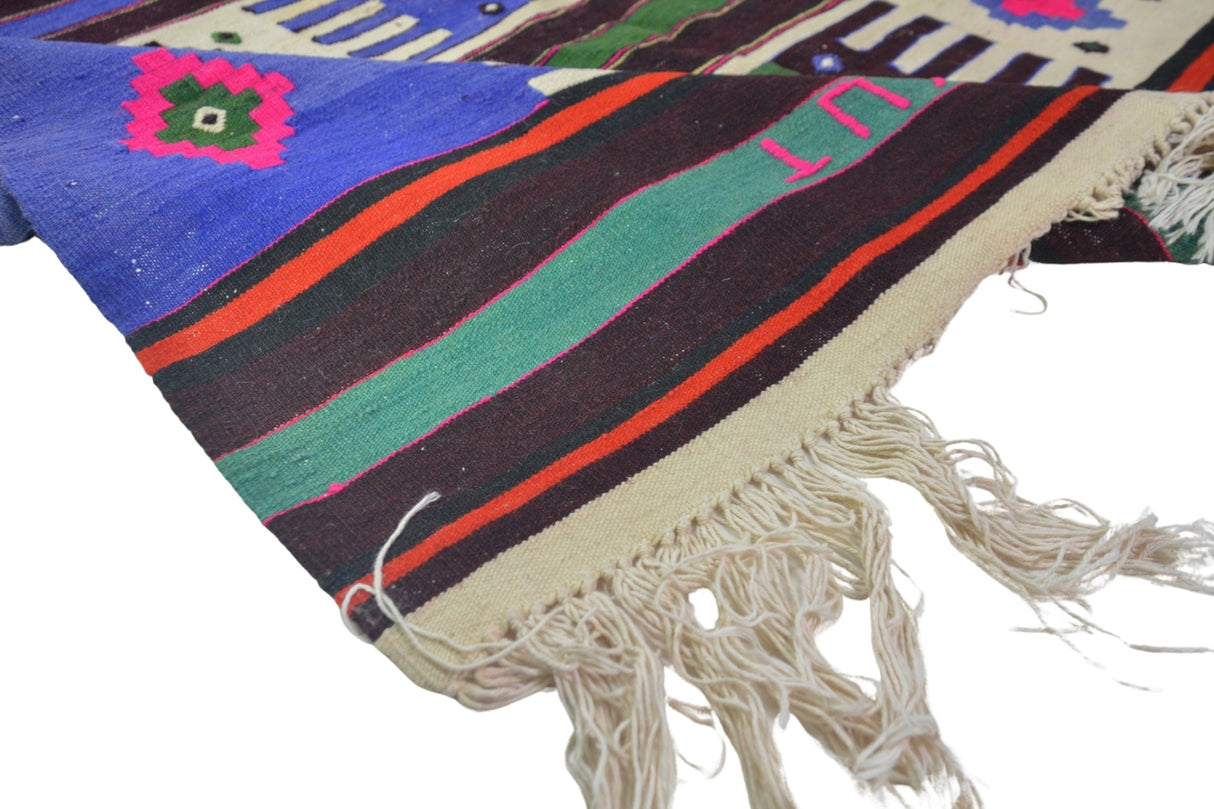 Yün El Dokuma Antika Kilim / Doluca 142 x 254 cm