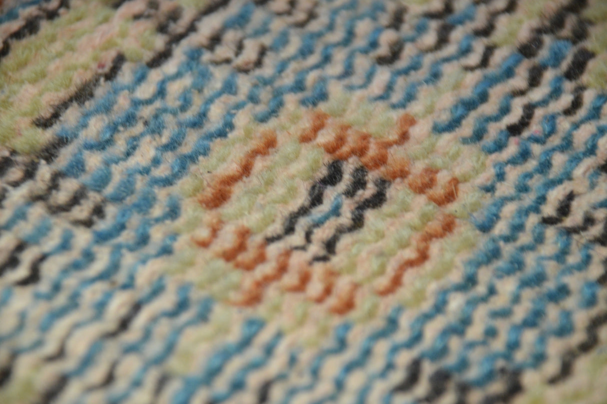 Yün El Dokuma Turuncu Antika Halı / Evren 84 x 331 cm