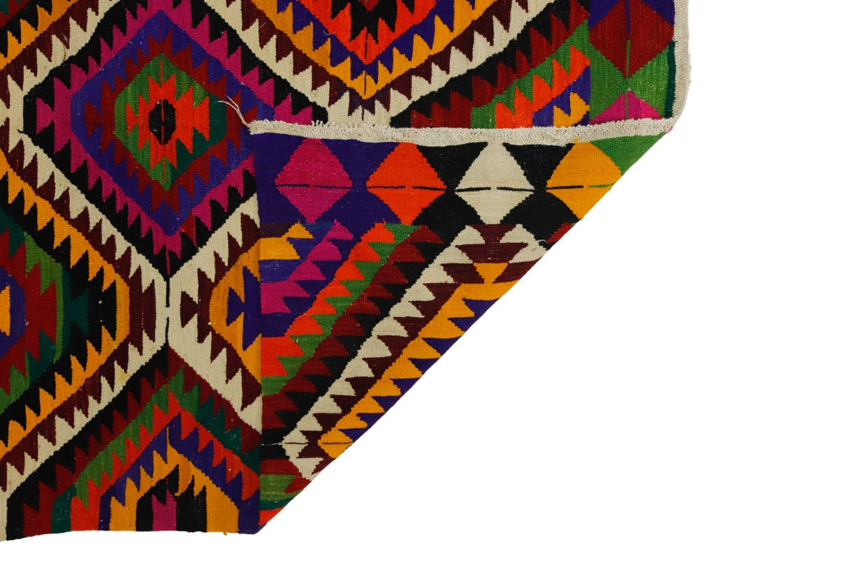 Geometri Desenli Rustik Antika Kilim / Bozgedik 157 x 250 cm