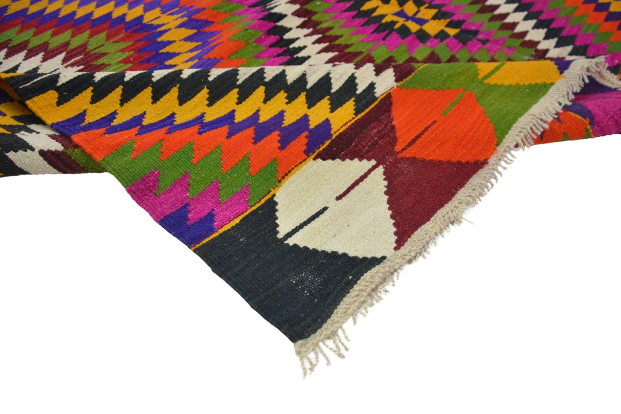 Vintage El Dokuma Rustik Kilim / Askerhan 80 x 263 cm