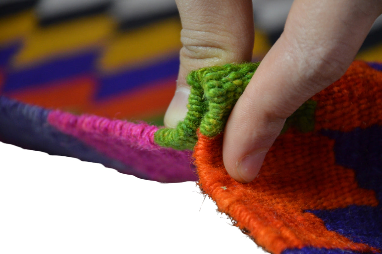 Vintage El Dokuma Rustik Kilim / Askerhan 80 x 263 cm