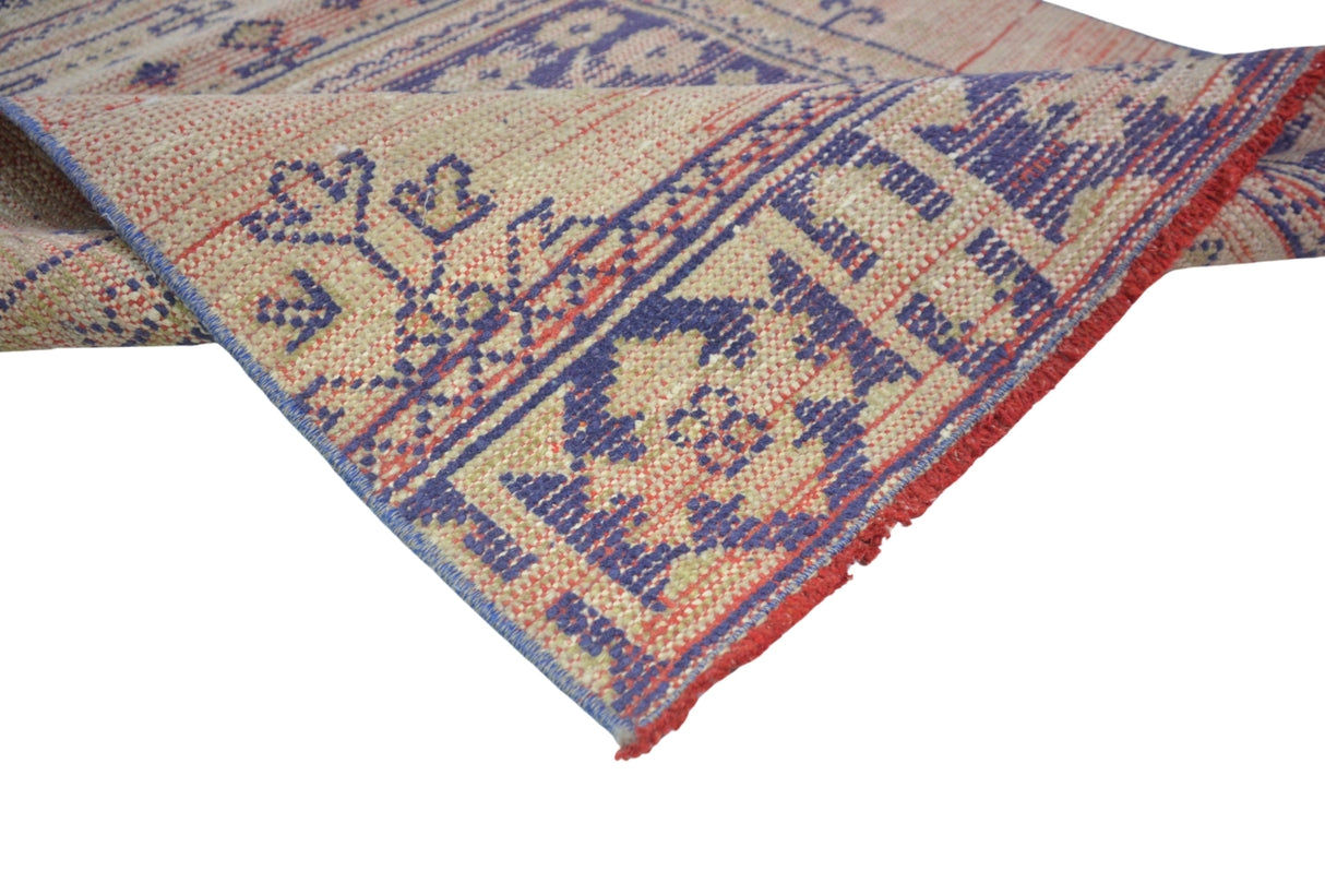 Yün El Dokuma Antika Pastel Yolluk / Sason 83 x 330 cm