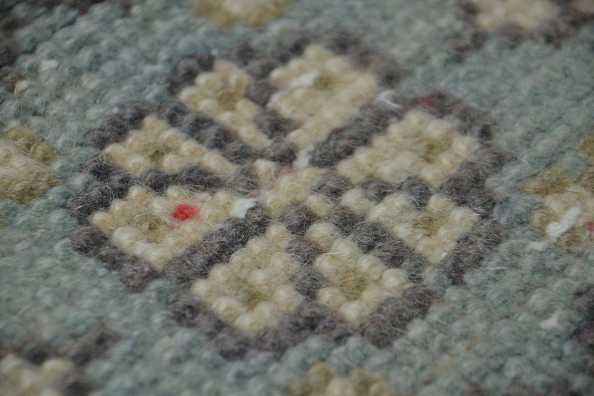 Pastel Renkli El Dokuma Vintage Yolluk / Arhavi 80 x 360 cm