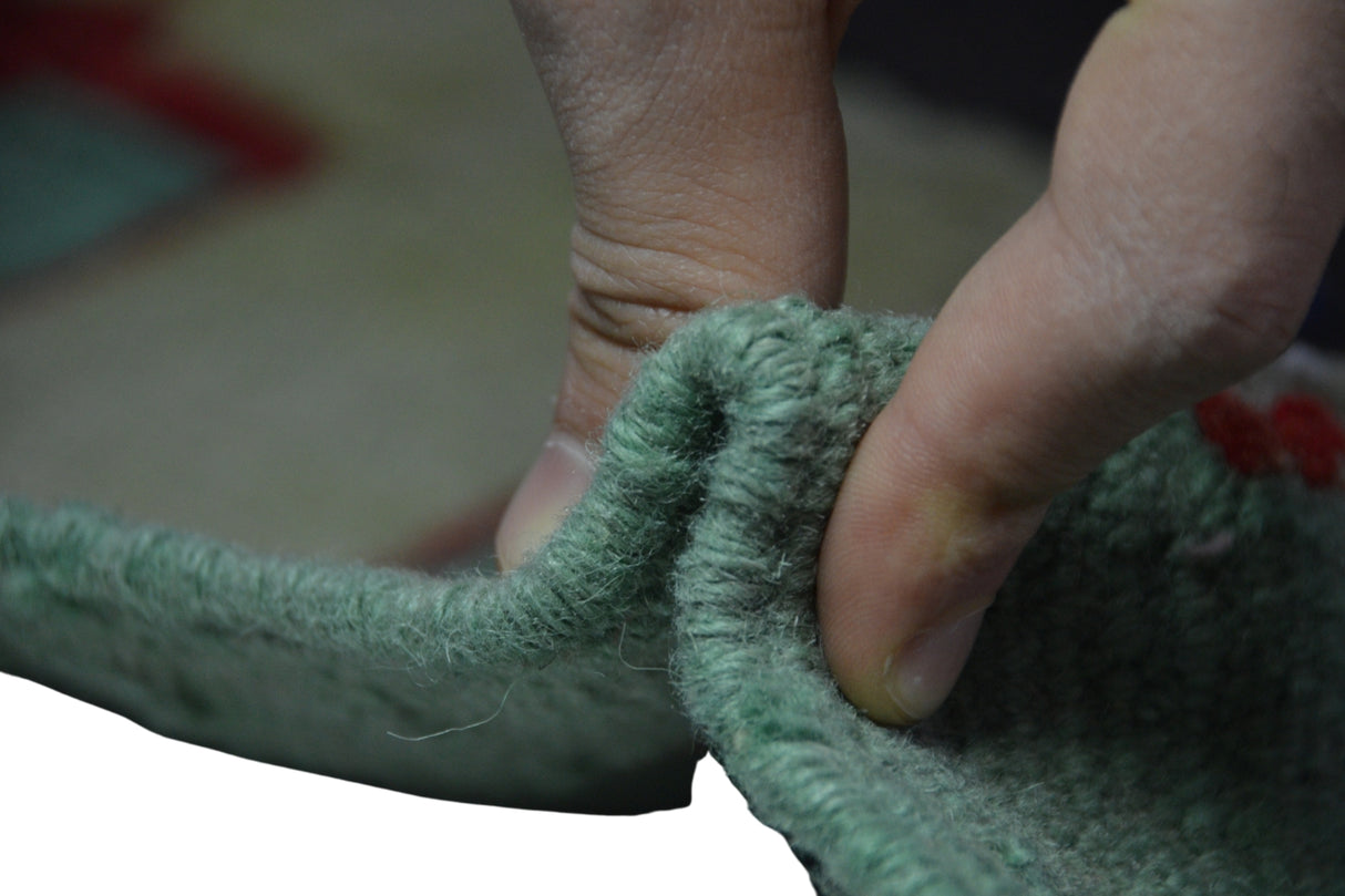 Vintage El Dokuma Yün Kilim / Toklu 203 x 310 cm