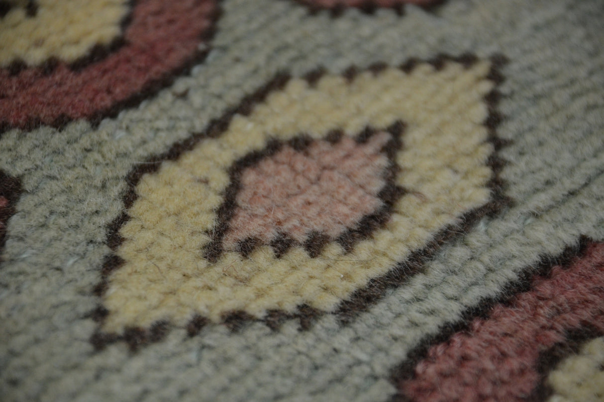 Yün El Dokuma Pembe Antika Halı / Dursun 162 x 248 cm