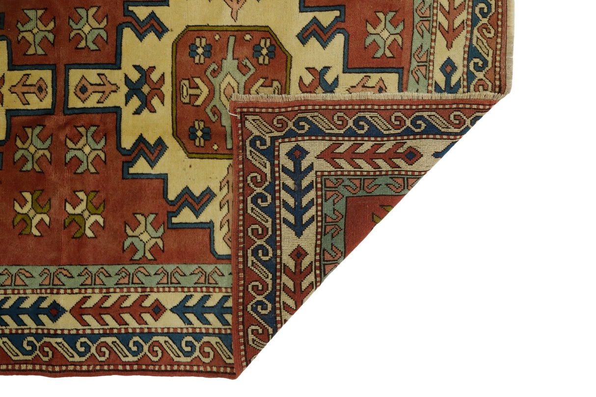 Yün El Dokuma Pembe Antika Halı / Dursun 162 x 248 cm