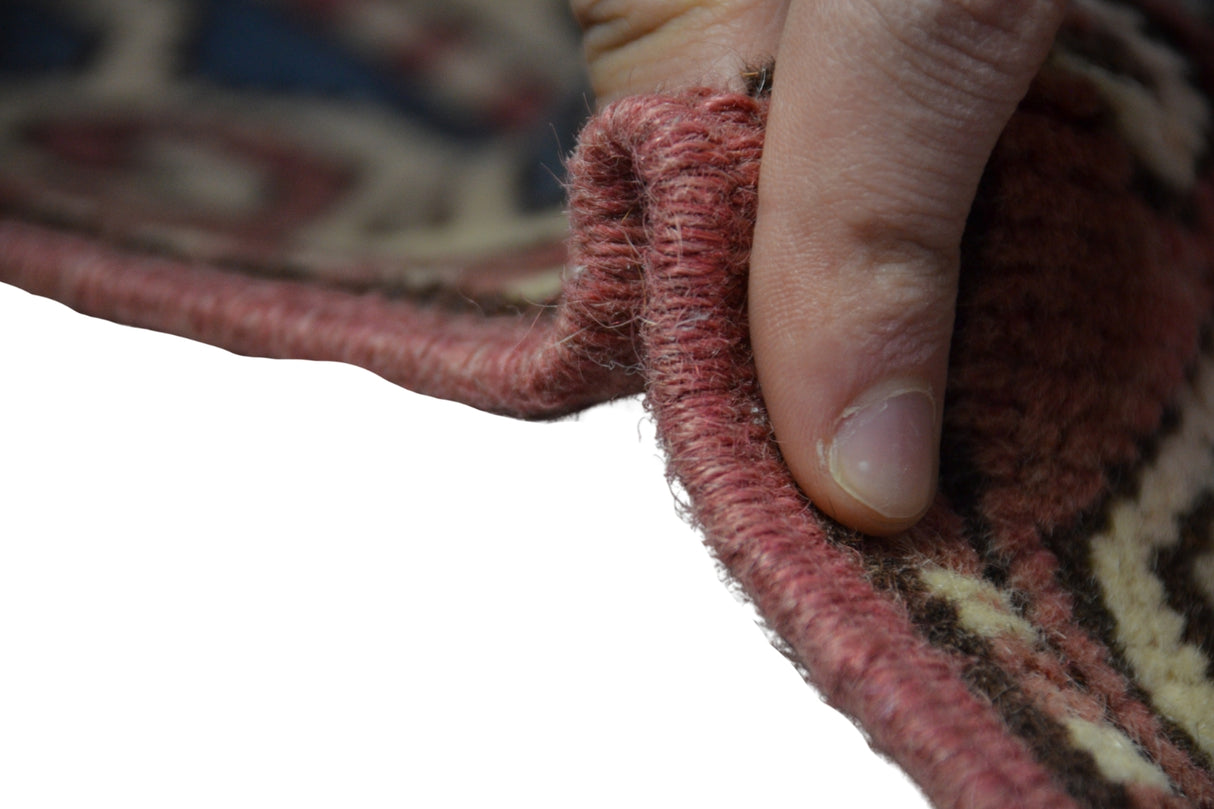 Yün El Dokuma Pembe Antika Halı / Dursun 162 x 248 cm