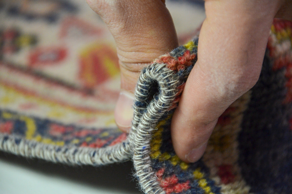 Yün El Dokuma Vintage Halı / Samsat 47 x 120 cm