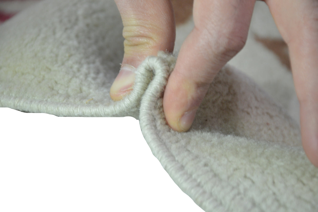 Vintage El Dokuma Yün Halı / Ipekli 116 x 172 cm