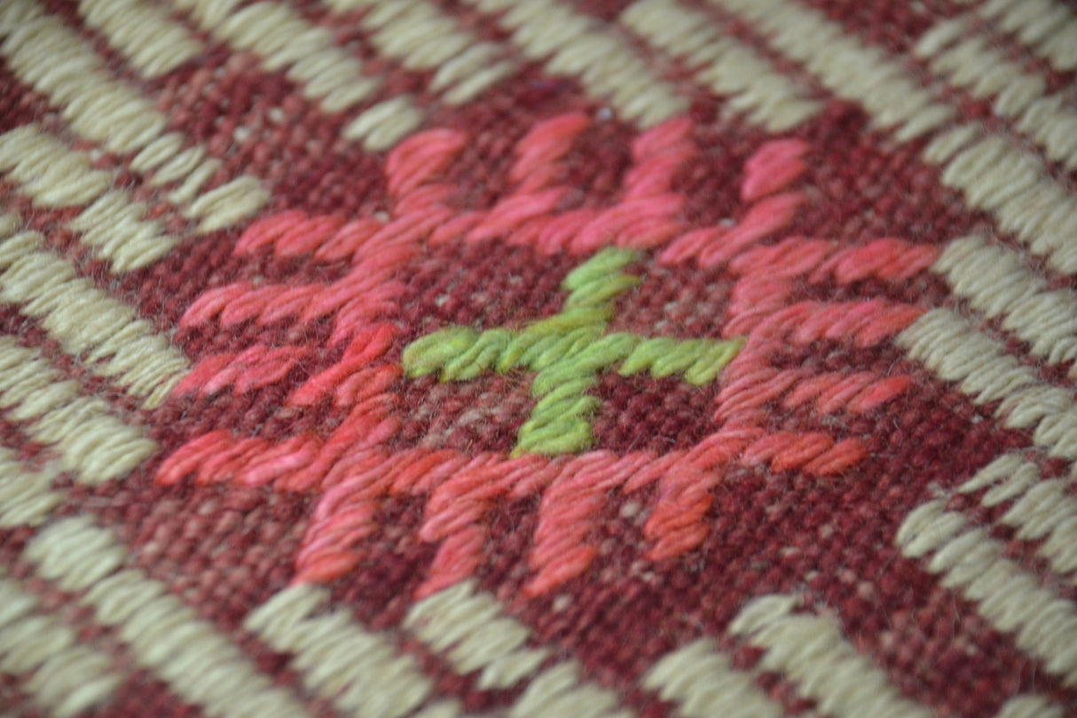 Yün El Dokuma Antika Kilim / Tokar 197 x 325 cm