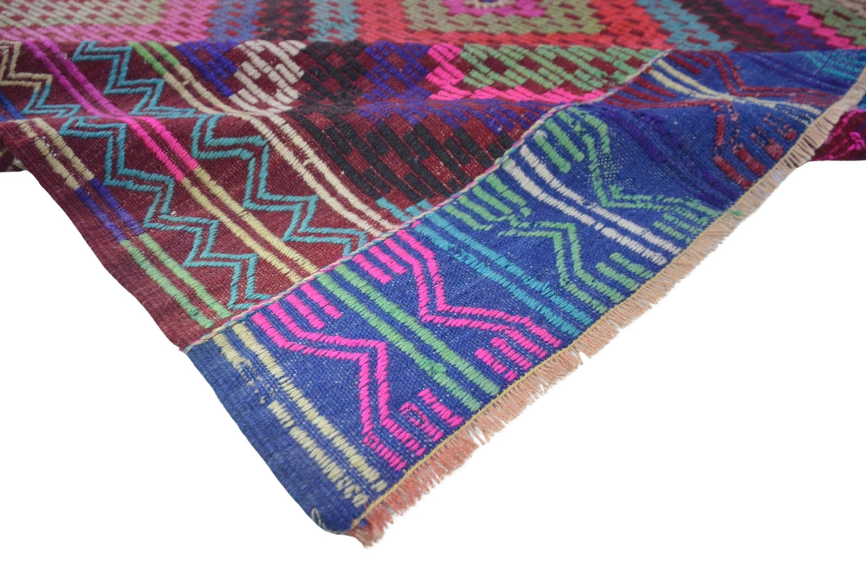 Yün El Dokuma Antika Kilim / Tokar 197 x 325 cm