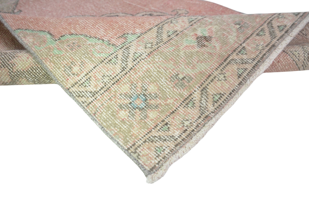 Pembe El Dokuma Vintage Yolluk / Mutki 84 x 386 cm